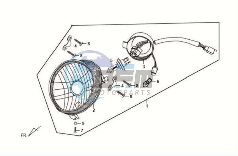 HEADLAMP CPL