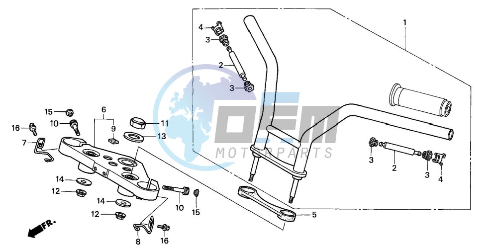 HANDLE PIPE/TOP BRIDGE (1)