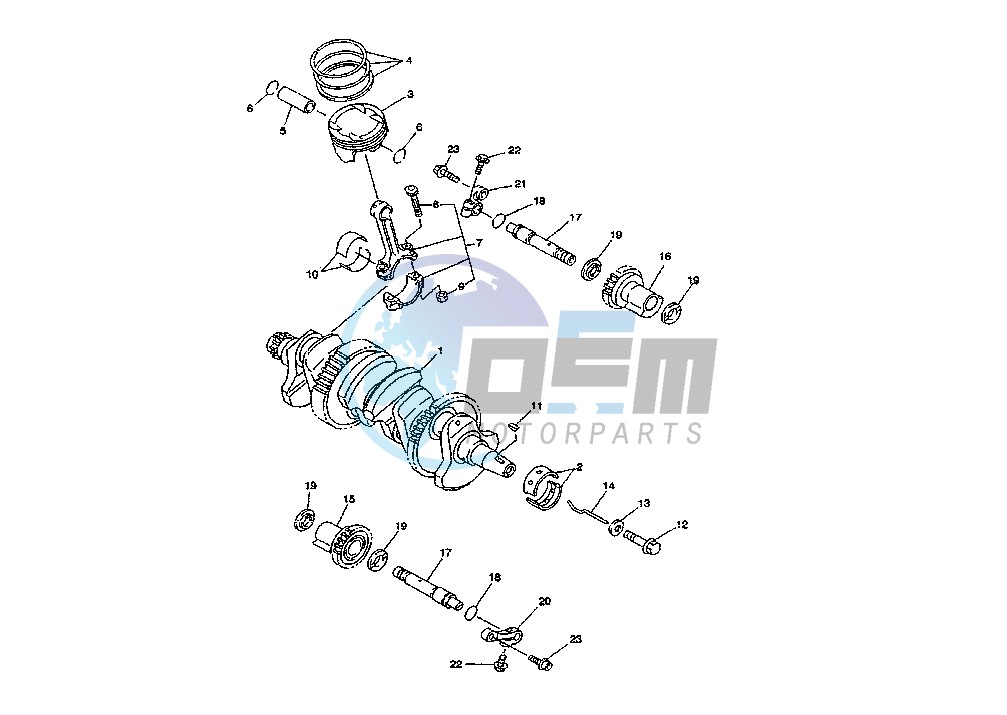 CRANKSHAFT PISTON