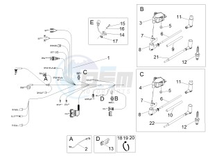 V7 II Special ABS 750 USA-CND drawing Electrical system I