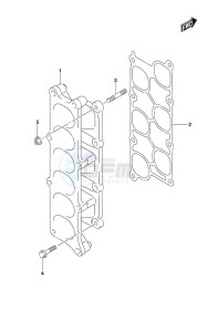 DF 350A drawing Intake Manifold