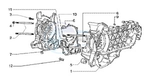 X9 125 SL drawing Crankcase