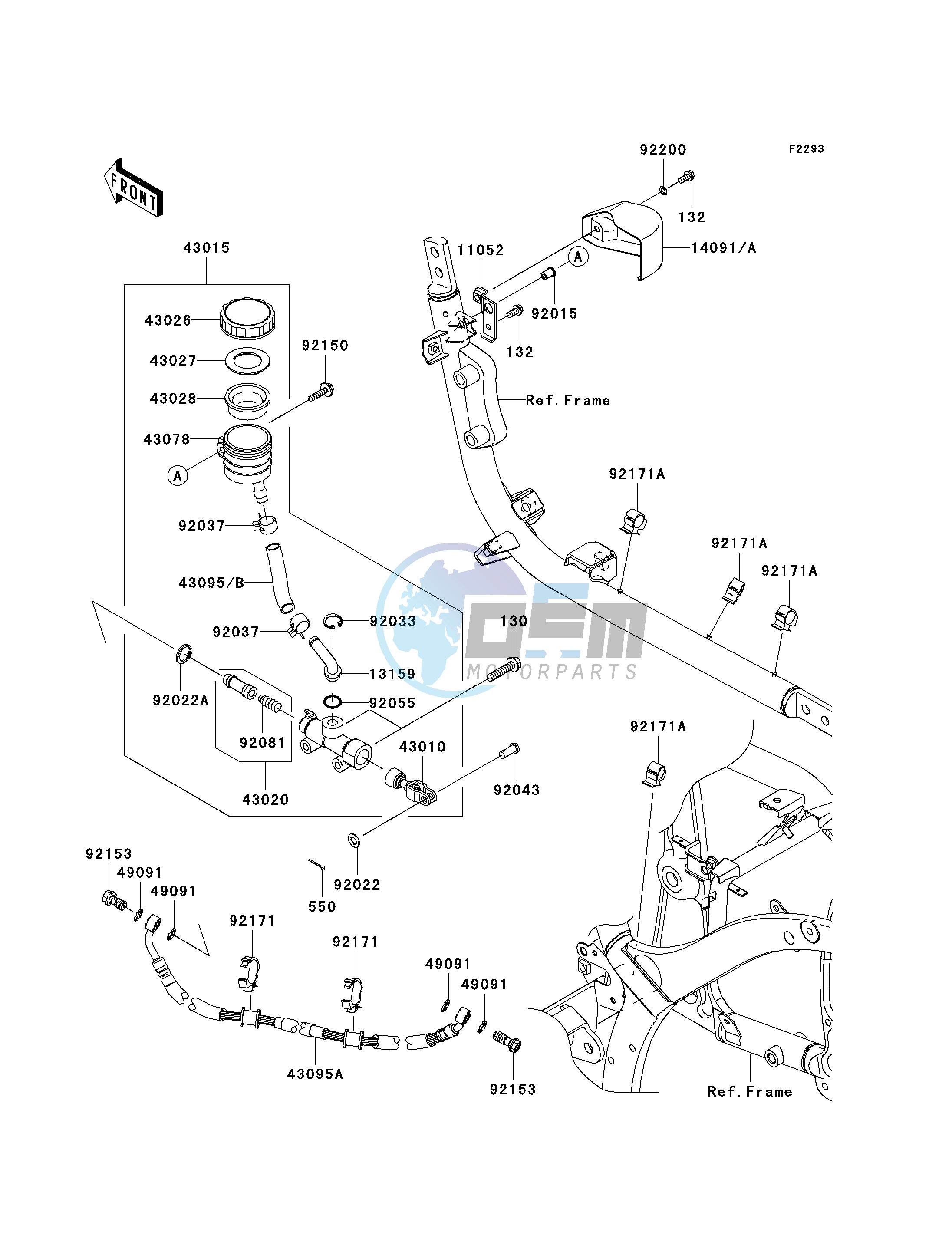 REAR MASTER CYLINDER