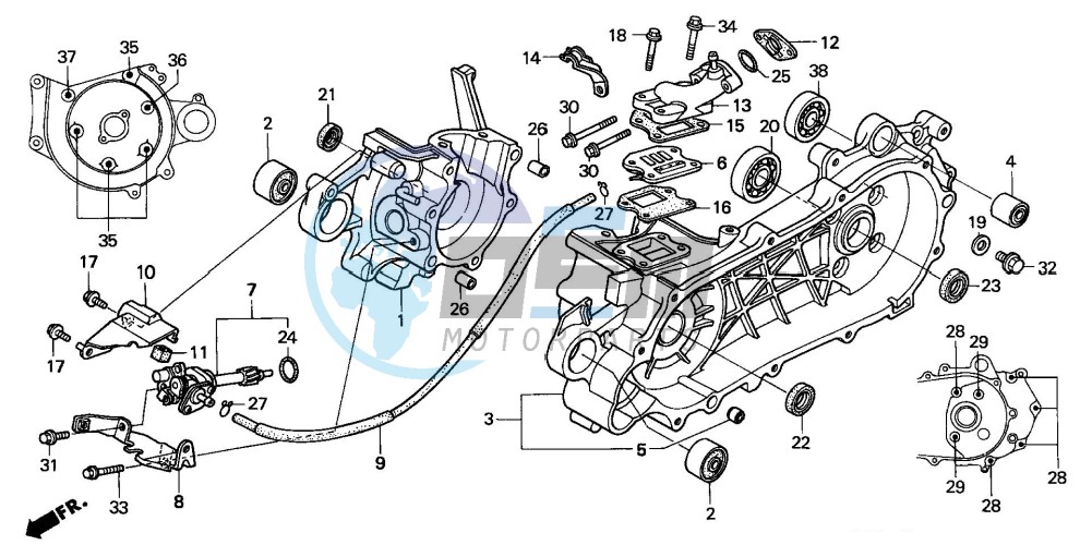 CRANKCASE/OIL PUMP