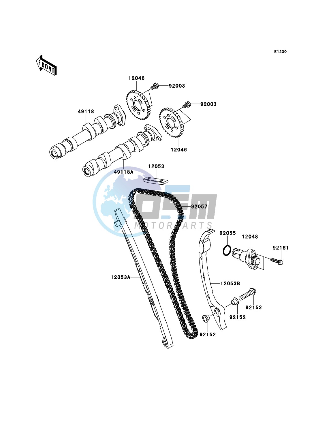 Camshaft(s)/Tensioner