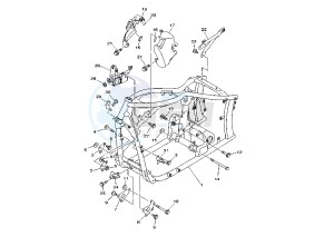 XVS A DRAG STAR CLASSIC 650 drawing FRAME