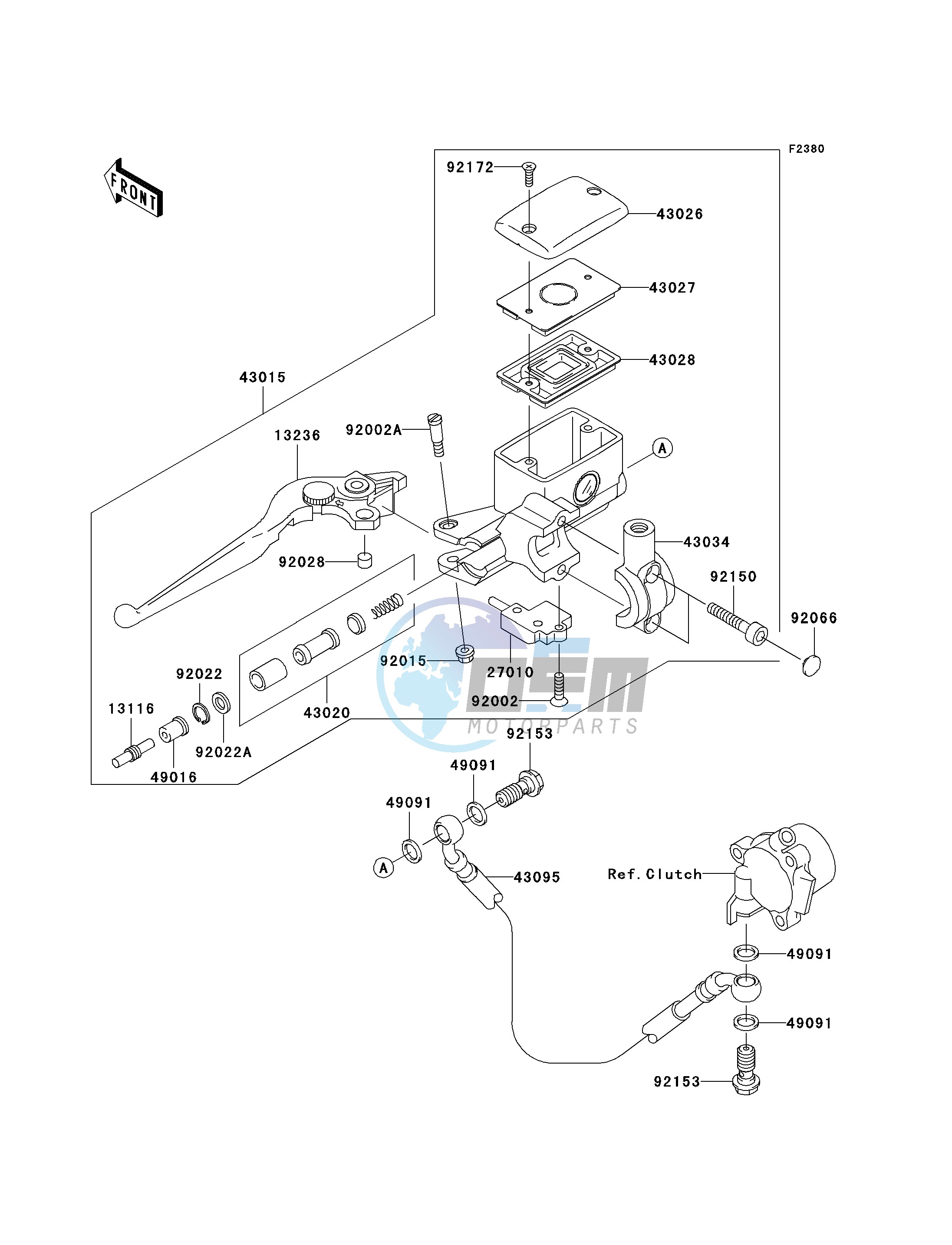 CLUTCH MASTER CYLINDER