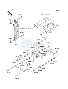 Z750 ZR750-J2H FR GB XX (EU ME A(FRICA) drawing Suspension