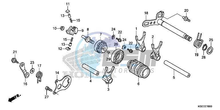 GEARSHIFT DRUM