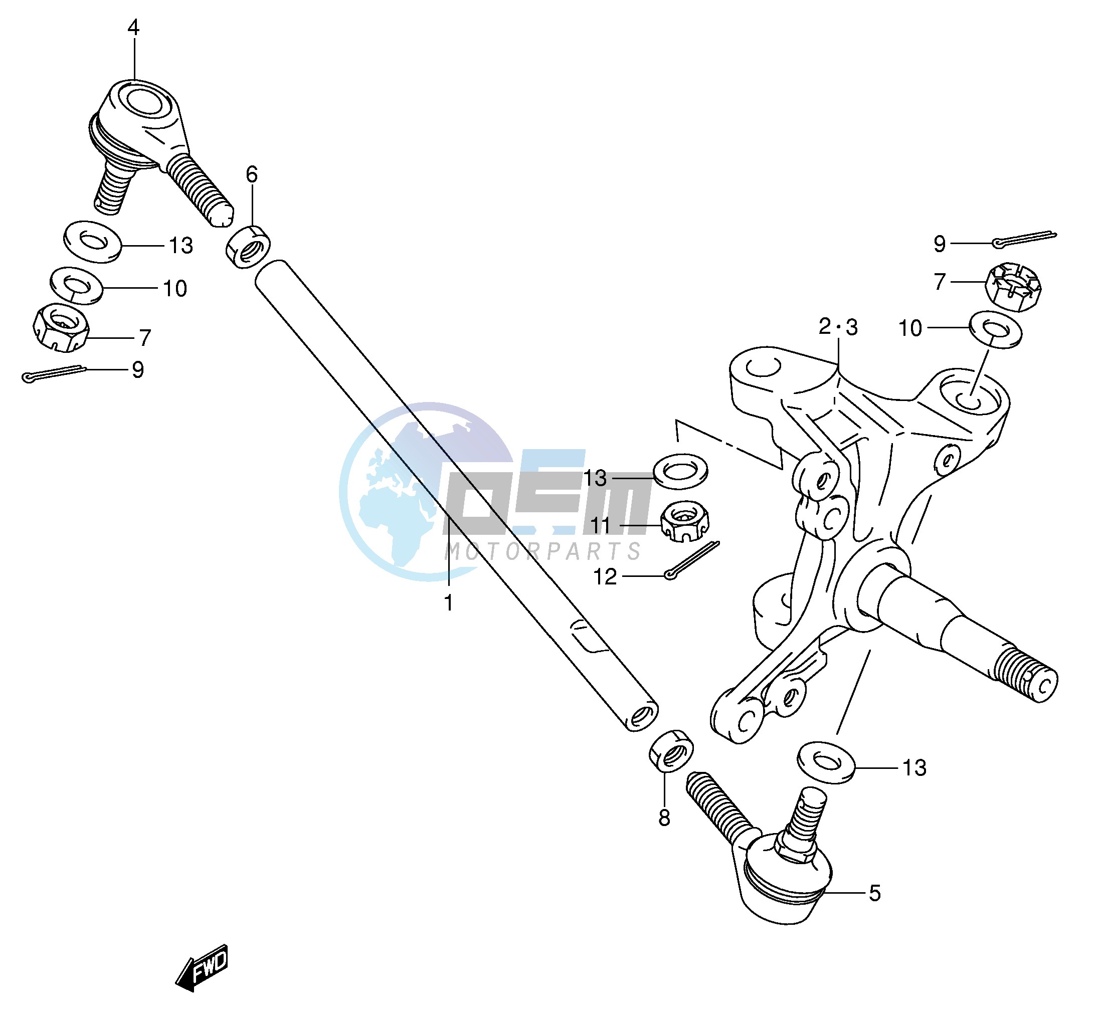 STEERING KNUCKLE