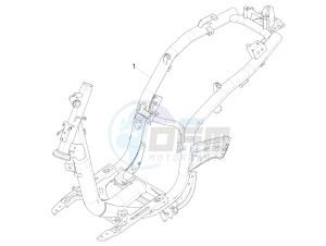 Liberty 125 iGet 4T 3V ie ABS (EMEA) drawing Frame/bodywork