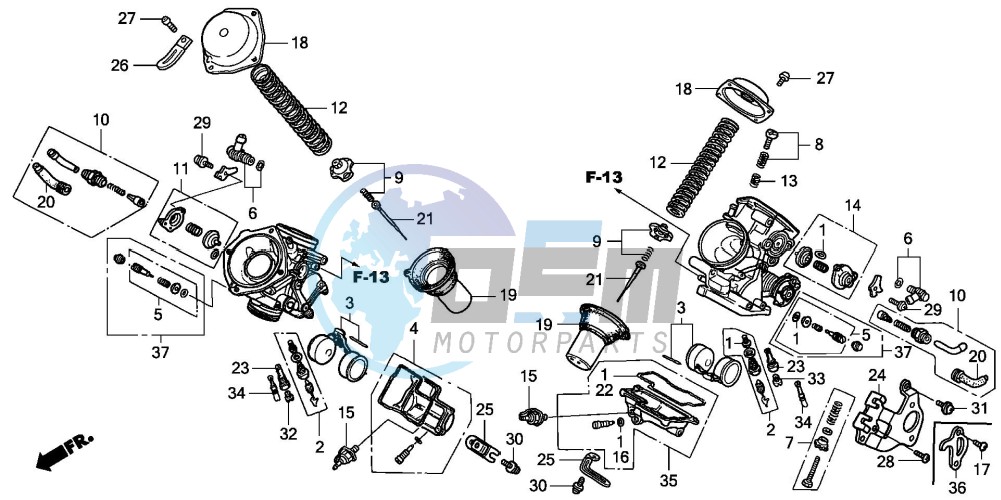 CARBURETOR (COMPONENT PARTS)