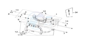 JOYMAX Z 300I ABS (L9) EU drawing MAIN STAND ASSY