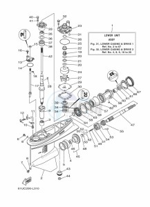 E115AETL drawing PROPELLER-HOUSING-AND-TRANSMISSION-1