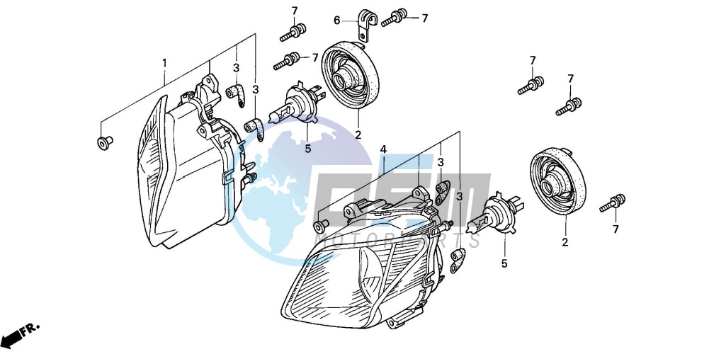 HEADLIGHT (NSS2502)