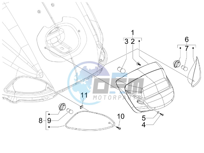 Tail light - Turn signal lamps