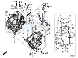 CRF1000DH 2ED - (2ED) drawing CRANKCASE