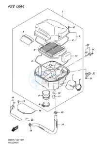 SV650 ABS EU drawing AIR CLEANER