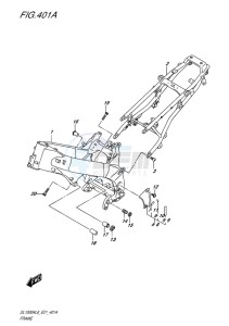 DL1000 ABS V-STROM EU drawing FRAME