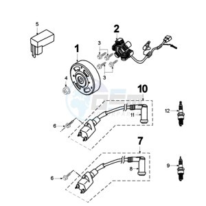 FIGHT LC FR drawing IGNITION PART