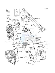 VN900 CLASSIC VN900BCF GB XX (EU ME A(FRICA) drawing Water Pipe