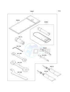 KVF 360 B [PRAIRIE 360] (B6F-B9F) B9F drawing OWNERS TOOLS