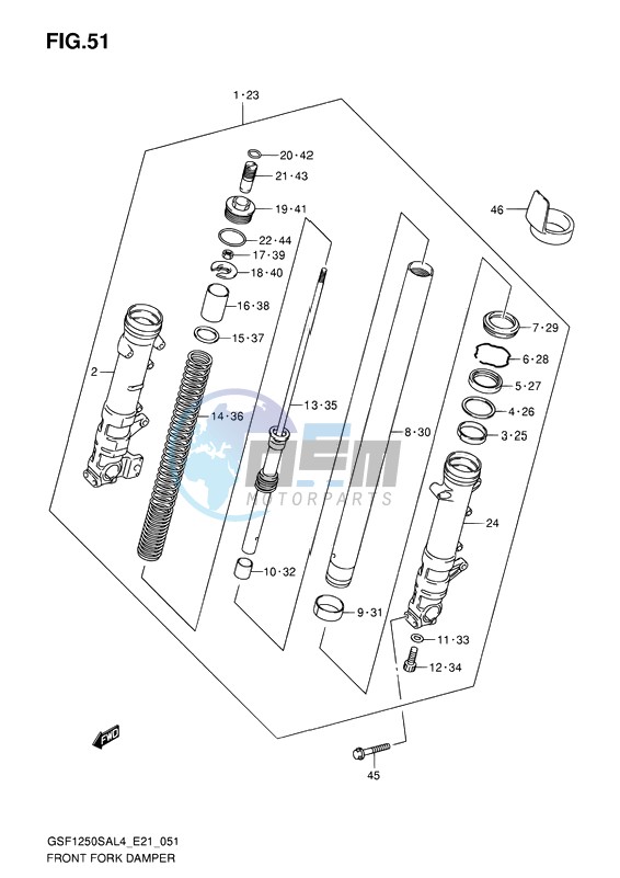 FRONT FORK DAMPER