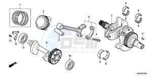 NC700XD NC700X 2ED drawing CRANKSHAFT/ PI STON