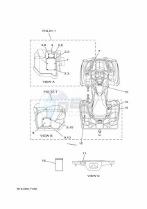 YFM700FWBD YFM7NKP (B5KG) drawing EMBLEM & LABEL 1