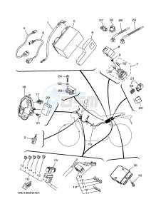 MT09 900 (1RC1 1RC2) drawing ELECTRICAL 1