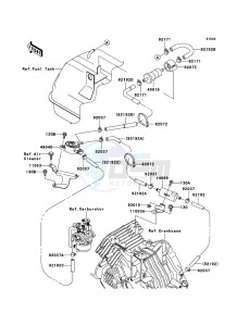 MULE_610_4X4 KAF400A8F EU drawing Fuel Pump