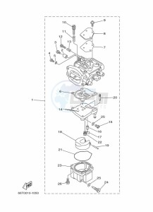 40XWTL drawing CARBURETOR