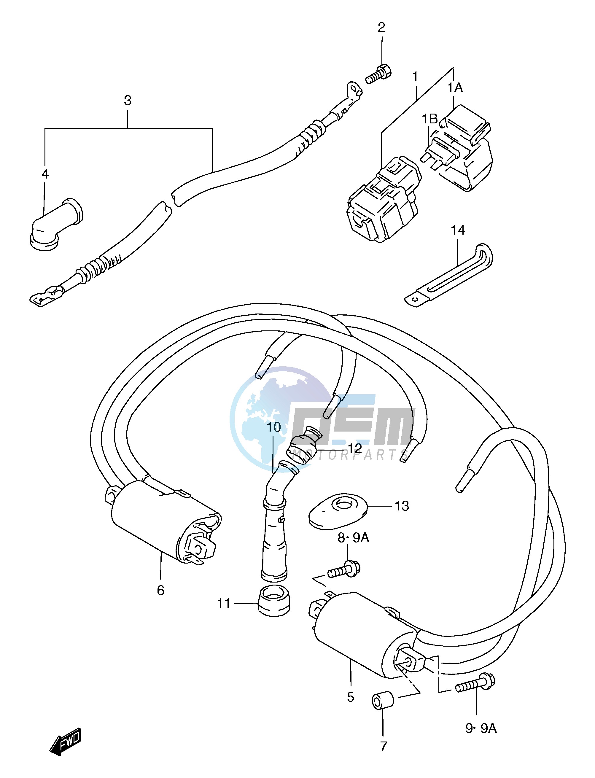 ELECTRICAL (GSF1200T V W X Y ST SV SW SX SY)