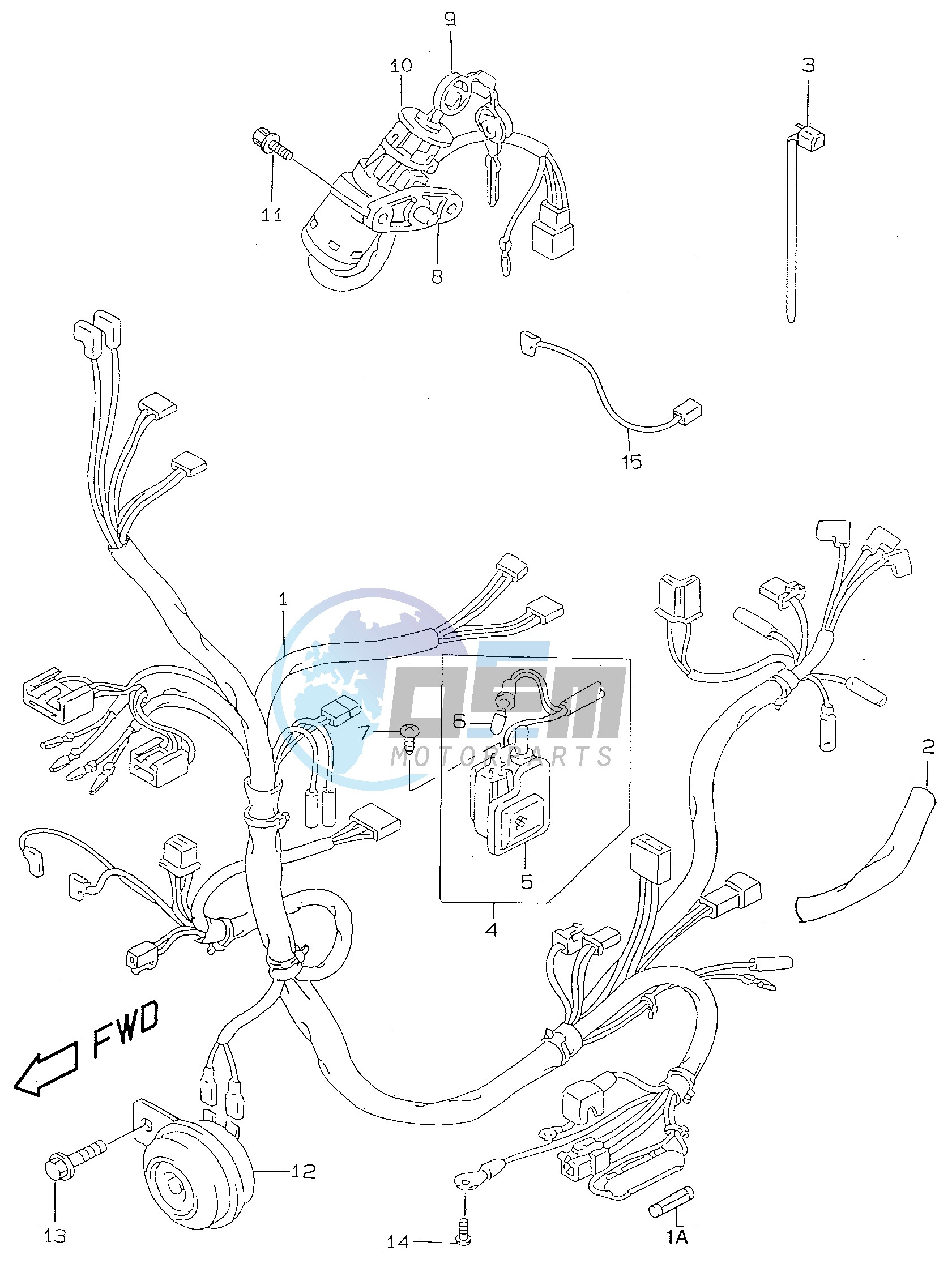 WIRING HARNESS (model V W X Y)