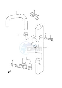 DF 40A drawing Fuel Injector