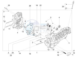 GTV 300HPE SEI GIORNI IE E4 ABS (EMEA) drawing Crankcase