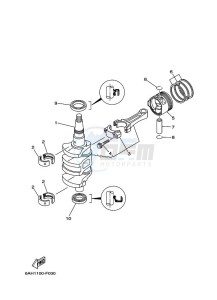 F20SPA-2015 drawing CRANKSHAFT--PISTON