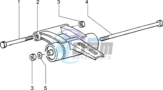 Swinging arm