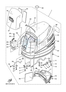 FL115AETX drawing FAIRING-UPPER