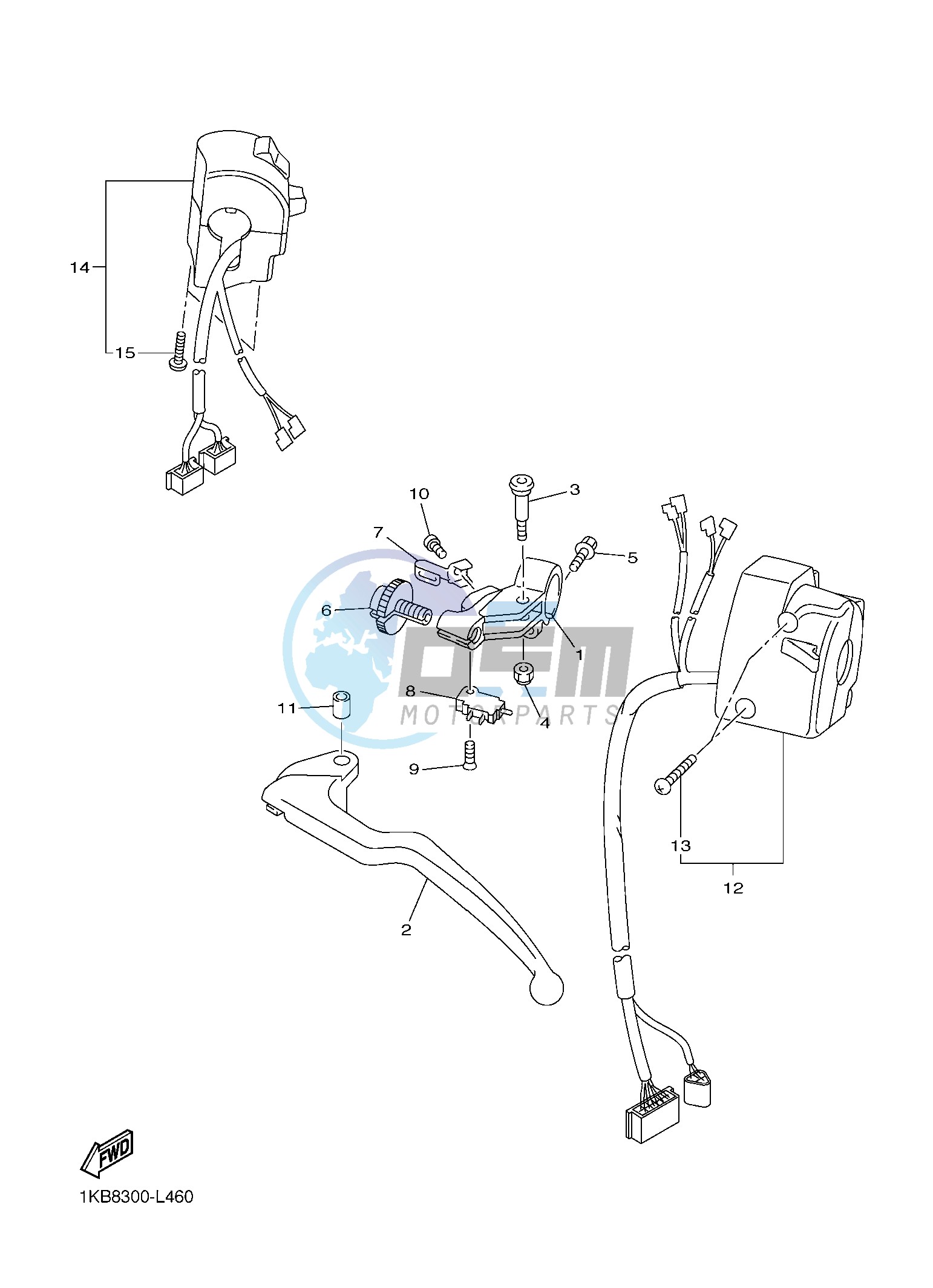 HANDLE SWITCH & LEVER