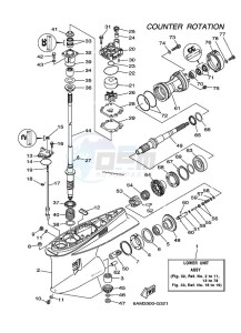 LF250TUR drawing PROPELLER-HOUSING-AND-TRANSMISSION-3