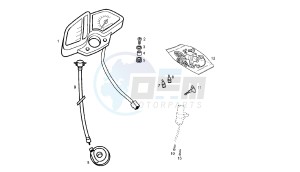 SENDA SM X TREM - 50 CC X TREM EU2 drawing METER