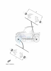 YXE1000EW YX10ERPAP (B4MN) drawing MAINTENANCE PARTS KIT