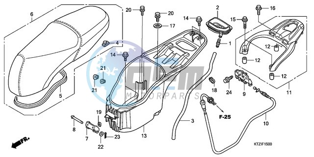 SEAT/LUGGAGE BOX