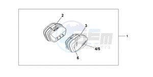 CBF1000A Europe Direct - (ED) drawing PANNIER S*NHA48M*