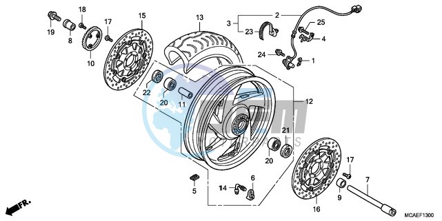 FRONT WHEEL