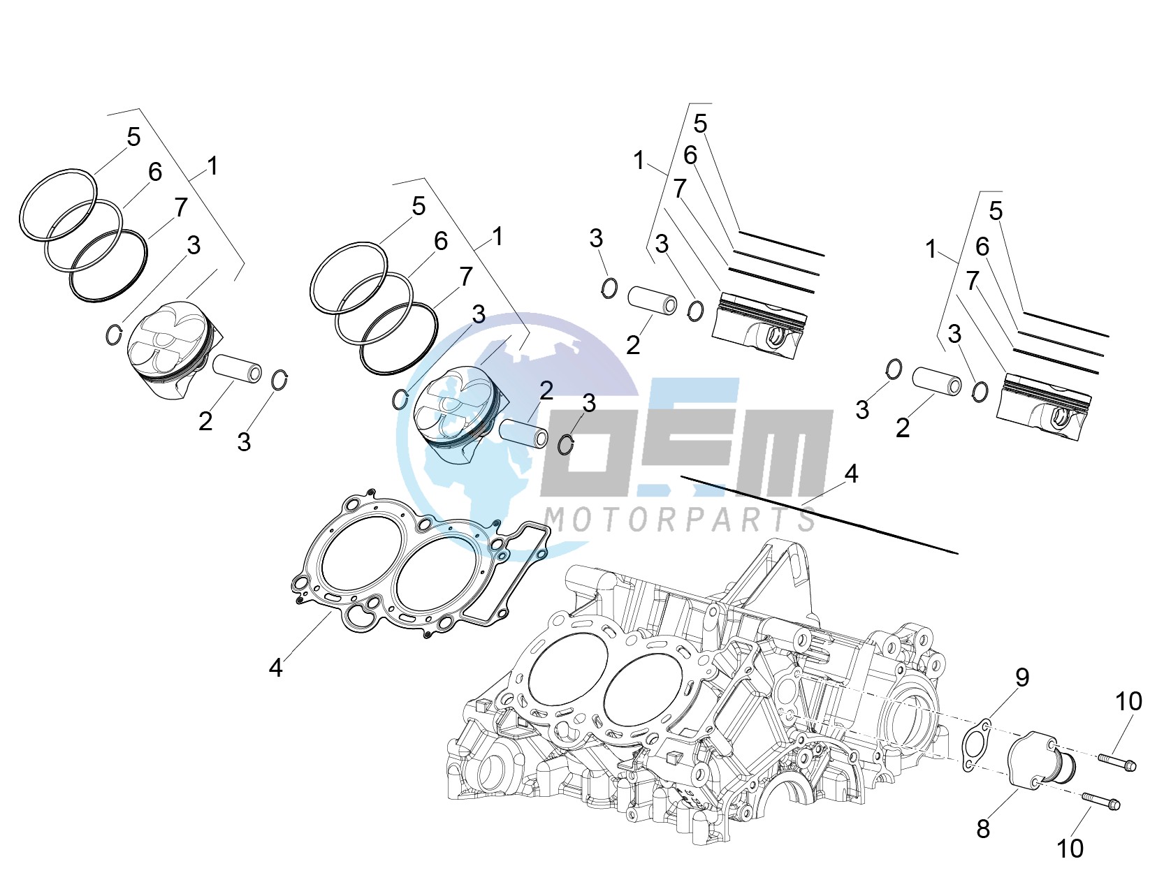 Cylinder - Piston