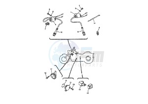 XVS A DRAG STAR CLASSIC 650 drawing ELECTRICAL DEVICES