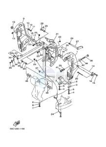 F100B drawing FRONT-FAIRING-BRACKET