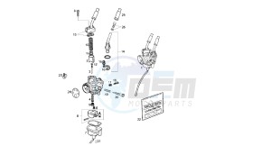 SENDA R DRD X-TREME - 50 CC 2T EURO2 drawing CARBURETOR